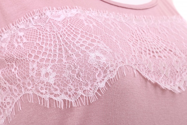 Ночная рубашка megotex Лама р.2XL палая роза