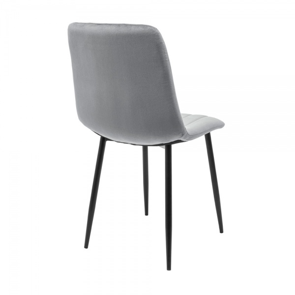 Стілець Richman Ф'юрі Ю Малколм 57 сірий / чорний