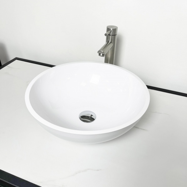 Умивальник-чаша Adamant SUNLINE 395х395 white-01