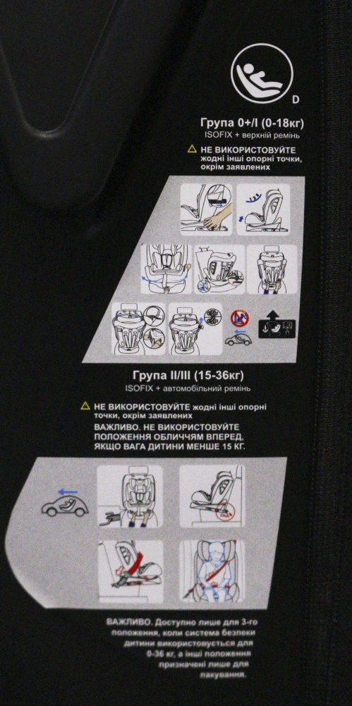 Автокрісло Eternal Shield Mokki Pro CC07-B з isofix синій із сірим