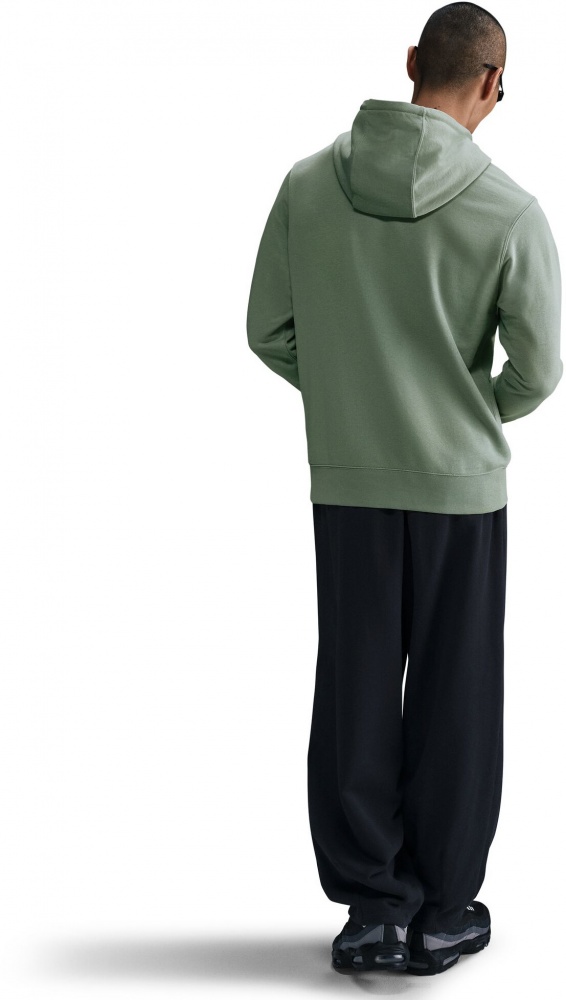 Джемпер Nike M NK CLUB FT HOODIE FONT GX HJ2506-370 р.L хакі