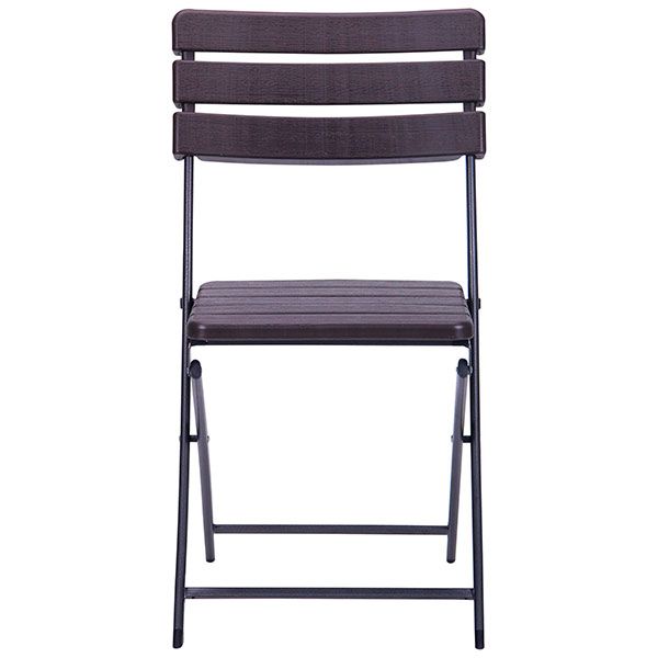 Стул раскладной Indigo YC-043 81x58x46 см коричневый 