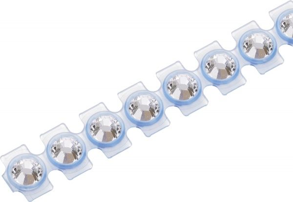 Самоклейкі стрази для текстилю SS10 2,8 мм crystal 001 215003010 42 шт. Knorr Prandell