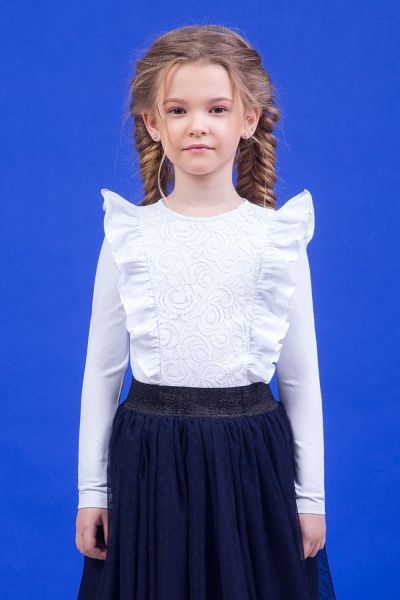 Блуза Zironka 26-9073-1 р.122 белый 