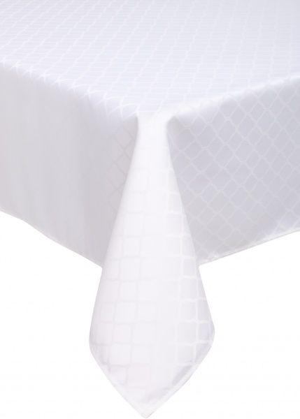 Скатерть жаккардовая 140x220 см бежевый Luna