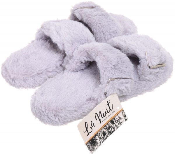 Взуття домашнє La Nuit Фенсі р.36-37 сірий YH-21017 grey 