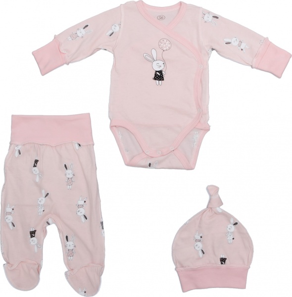 Комплект для дівчинки Фламінго р.62 рожевий 433-125 