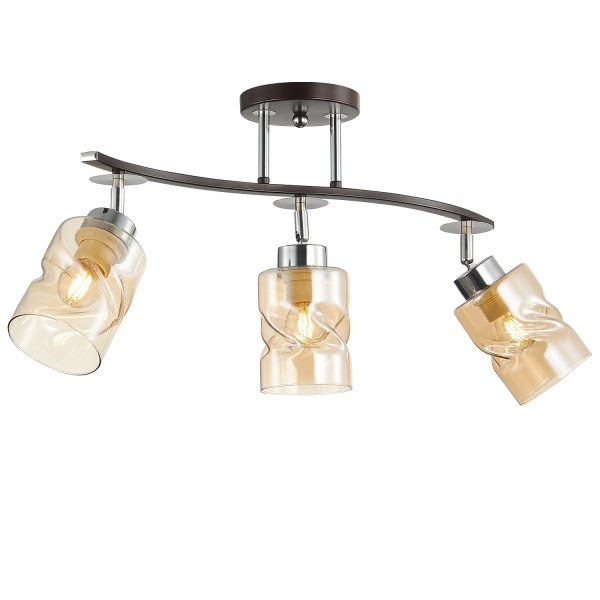 Люстра Victoria Lighting 3x60 Вт E27 венге Luka/PL3 