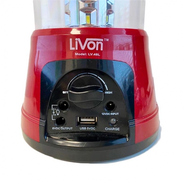 Светильник аварийный Gway Livon GL-5800 красный