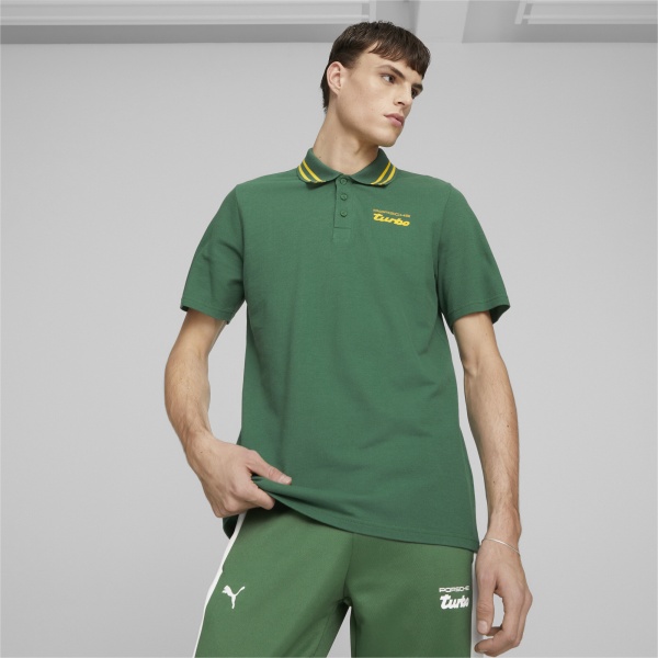 Поло Puma PL POLO 53823508 р.M зеленый