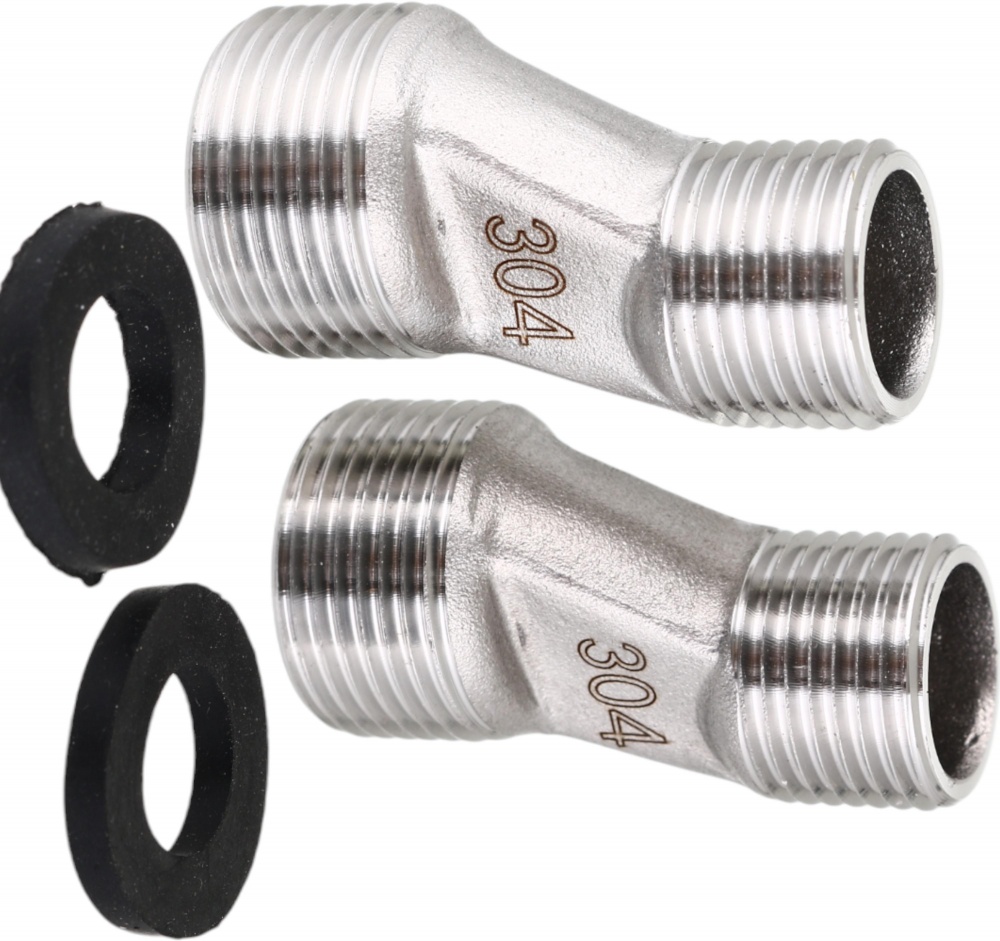 Смеситель для ванны Water House Loop BW0214 сатин