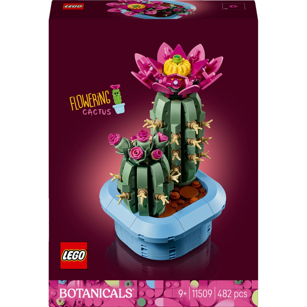 Конструктор LEGO Botanical Цветение кактуса 11509