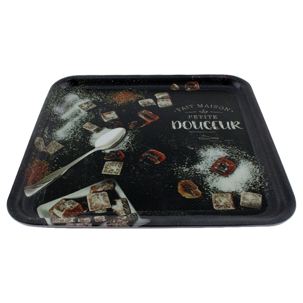 Поднос Arino Sweets 24x24x1,2 см квадратный 74647