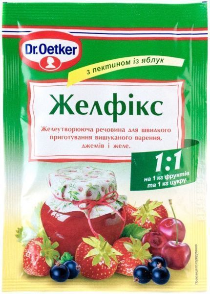 Желирующая смесь Желфикс 1:1 20 г Dr. Oetker (5941132002089) 