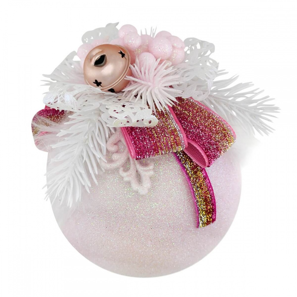 Подвеска декорированная MIS LT Шар 10 см в ассортименте