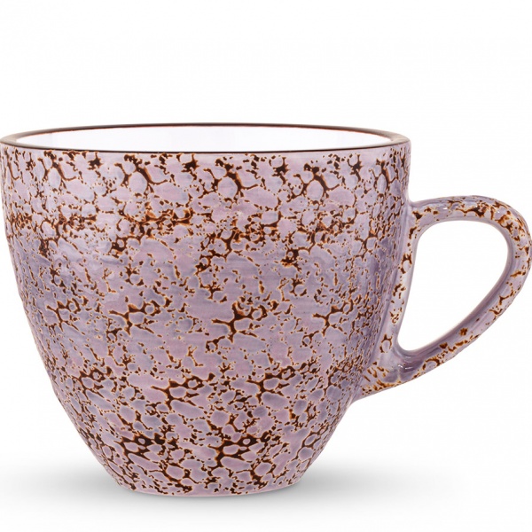 Чашка для капучино Splash Lavander 190 мл WL-667735/A Wilmax