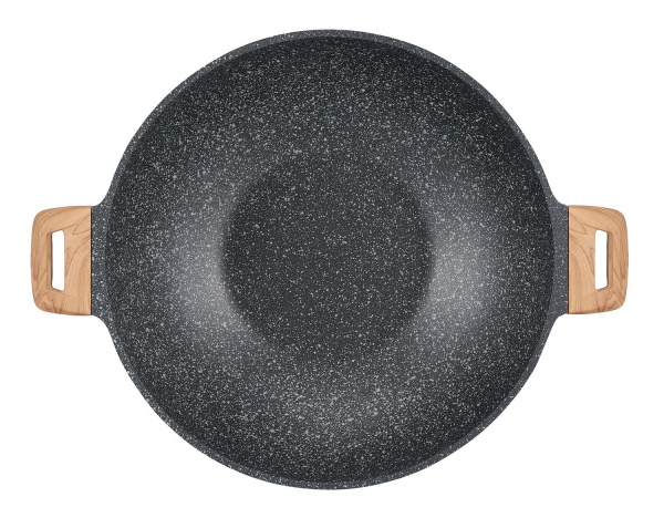 Сковорода WOK із кришкою Eco Petra Wok w.lid 36 см KN91636 Kohen