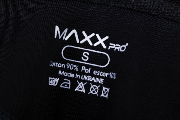Джемпер MaxxPro ESS FZ HOODIE MXPM103-010 р. L чорний