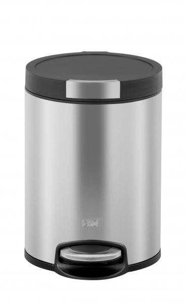 Ведро с педалью Eko ARTISTIC 5 л хром