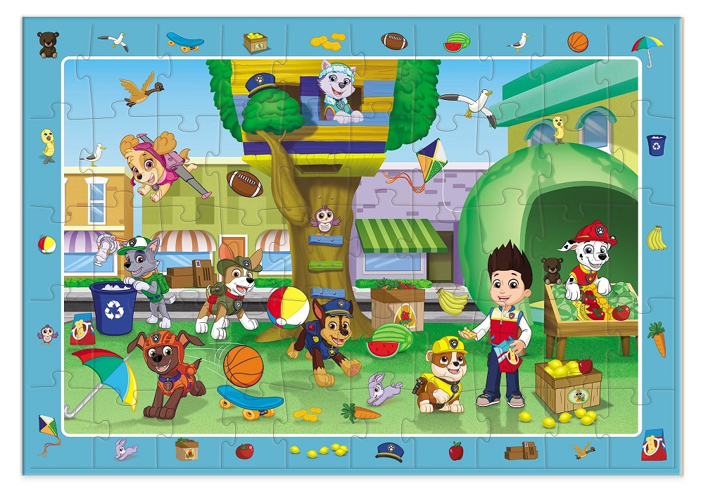 Пазл DoDo обсервационный на 50 элементов Paw Patrol. Летние развлечения 200464