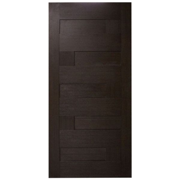 Двері полотно Доміно 60 см каштан глухе