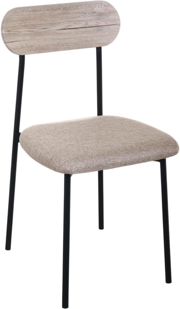 Комплект мебели Центр Меблів столовый Optimal 1100x700x740мм дуб крафт серый/черный