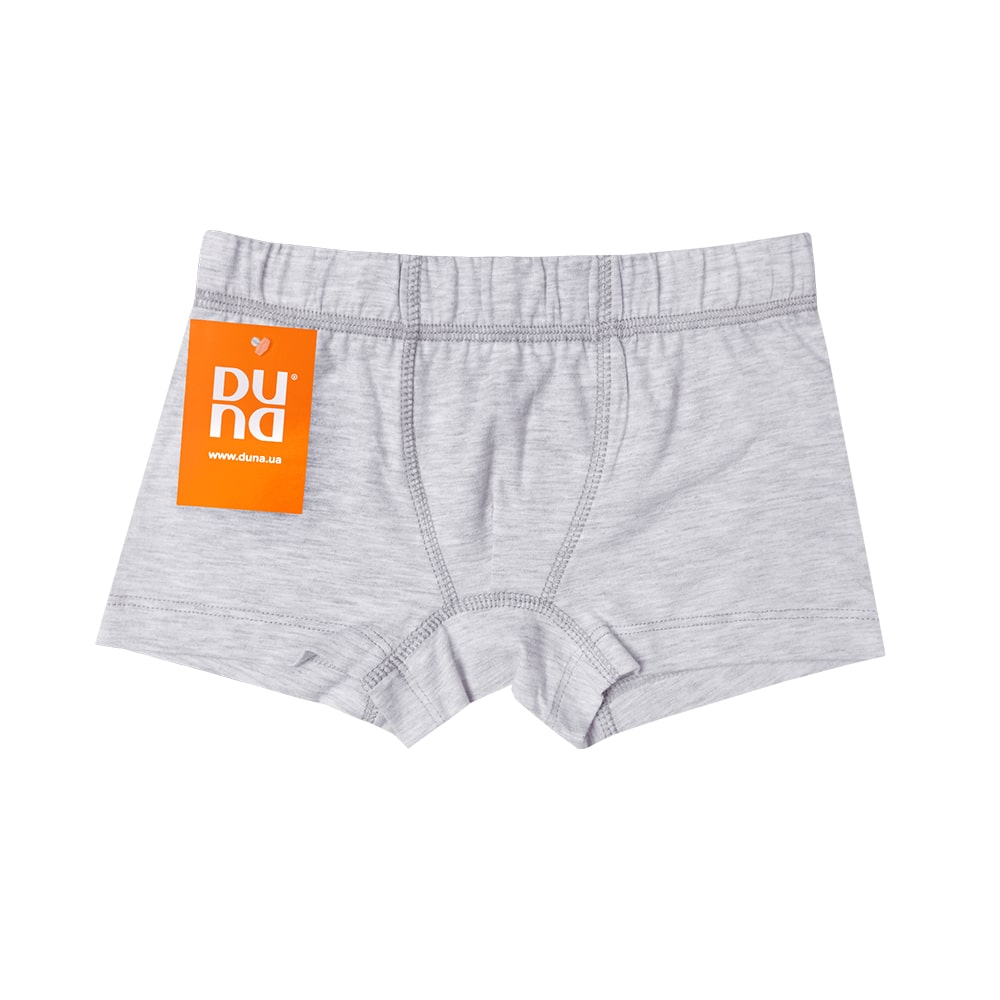 Трусики-боксеры для мальчиков Duna 6030 р.98-104 светло-серый