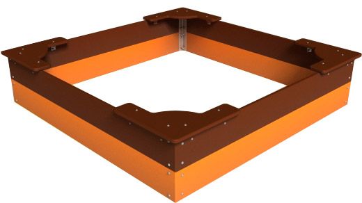 Песочница Kidigo Стандарт 1,5х1,5 м 