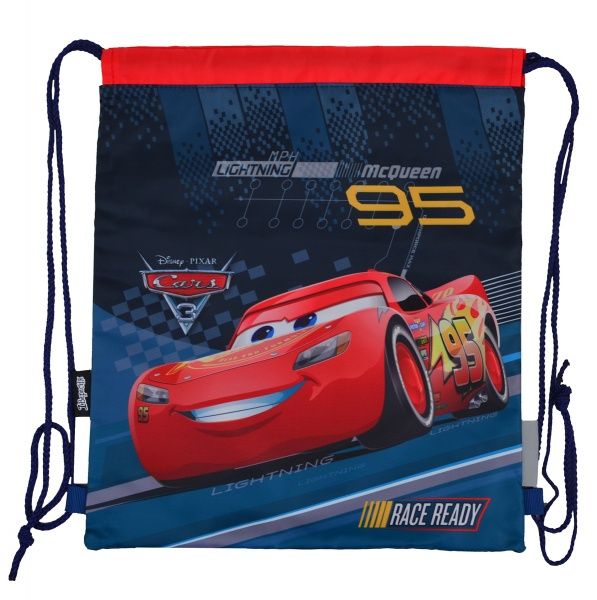 Сумка-мішок 1 вересня SB-10 Cars 40x35 см синій (555322) 