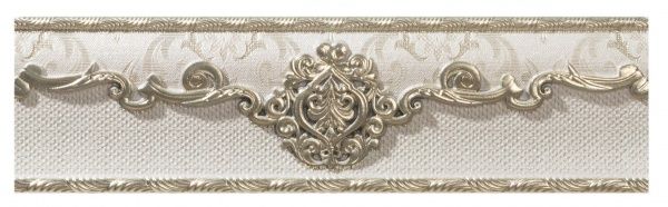 Плитка El Molino Poem Cenefa Oro Bone 7x25 