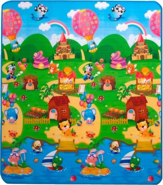 Развивающий коврик Limpopo «Солнечный день и цветные цифры» 120х180 см