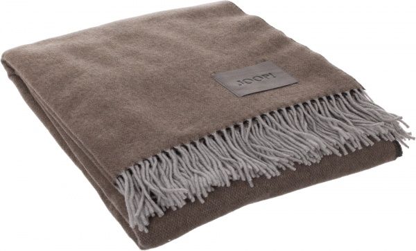 Плед SENSUAL-DF 150x200 см коричневый Joop! 