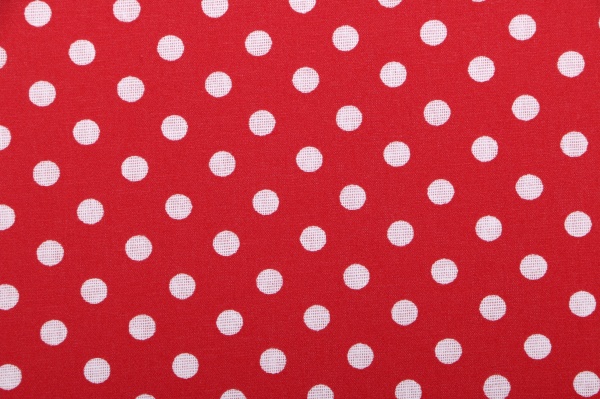 Подушка на табурет Joy красный горошек 37х37х2 см