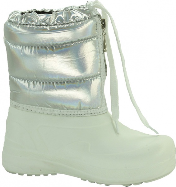 Чоботи для дівчинки Кредо 18-д-26 р.28-29 срібний 