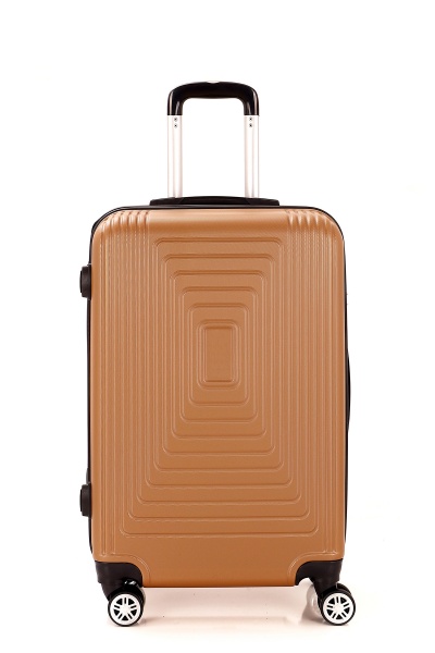 Чемодан 70 л бежевый MCS V360 на 4 колесах M 24