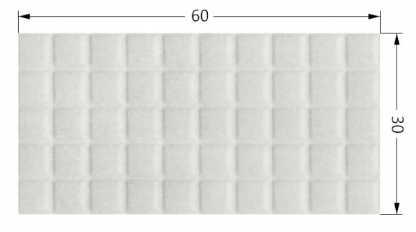 Плитка TABRIZ TILE Rio Bone Relief Decor 30x60 