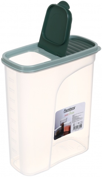 Ємність для зберігання Sand 2,5 л трав`яна Flamberg Smart Kitchen