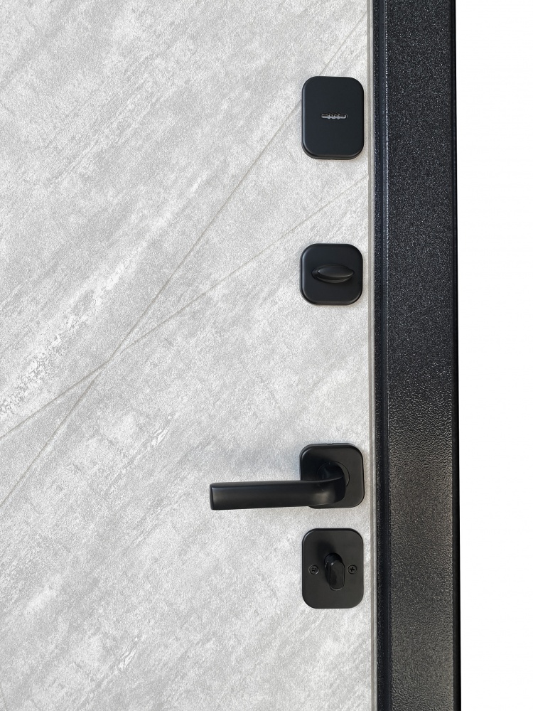 Дверь входная Двері БЦ Буковель мрамор 2050х860 мм правая