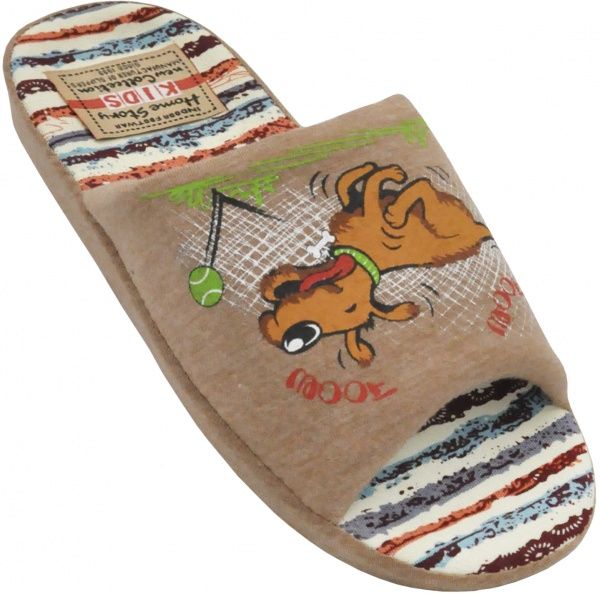 Капці дитячі Home Story р.35 бежевий 200751-6 