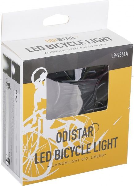 Фонарь велосипедный LP Electro LP-9361A черный 