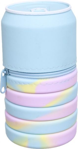 Пенал-тубус Кола 11х6,5/19х6,5 см блакитний