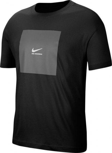 Футболка Nike W NSW TEE OVERSIZED LUX 1 CK4381-010 XS чорнийбілий