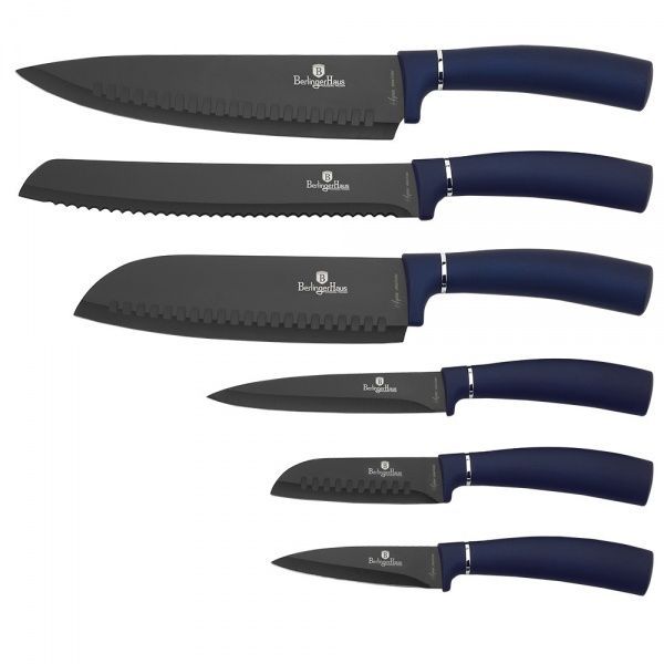 Набір ножів Metallic Line AQUAMARINE Edition 6 предметів BH 2514 Berlinger