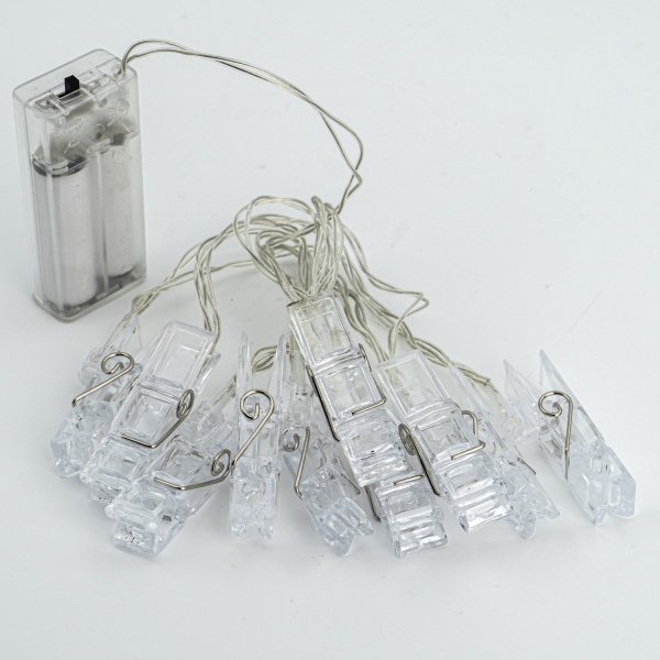 Декоративная гирлянда Altalusse (INL-2704B-10 Warm) встроенный светодиод (LED) 10 ламп 1,5 м 