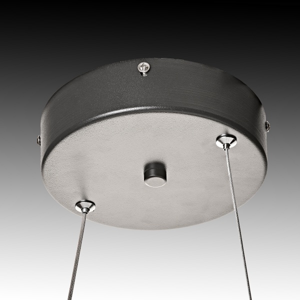 Люстра светодиодная Berger 1x26 Вт черный 7003-PL-26 Black 