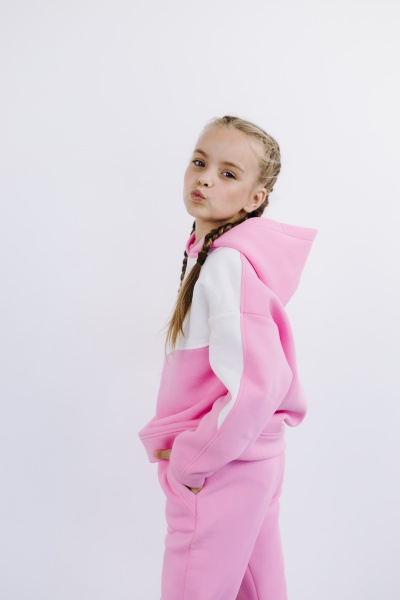 Спортивний костюм Obzor р.134 рожевий 872 