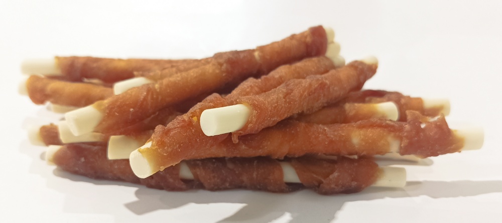 Ласощі Topsi Кальцієві палички з качкою