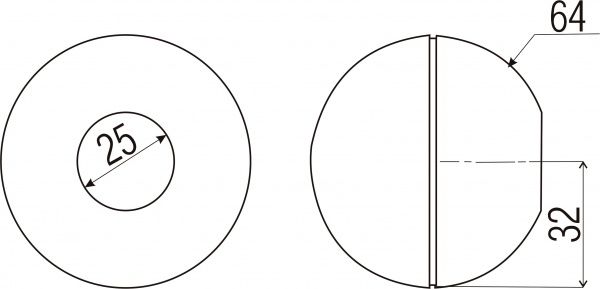 Шар декоративный R-23