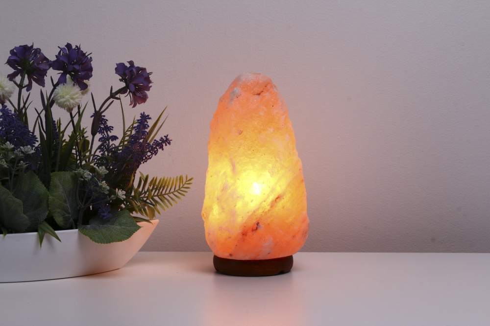 Настольная лампа соляная Sensio 01/RSB 15 Вт E14 оранжево-розовый 49729