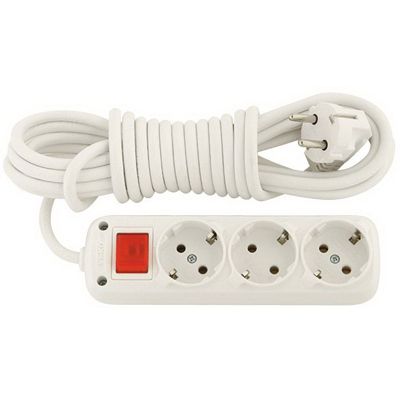 Удлинитель Viko Leylak 0075 3 гнезда 5 м